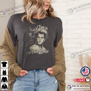 Billy Idol Rebel Yell Tour 1984 Fan Comfort Colors Shirt