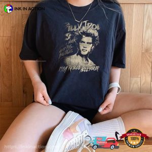 Billy Idol Rebel Yell Tour 1984 Fan Comfort Colors Shirt