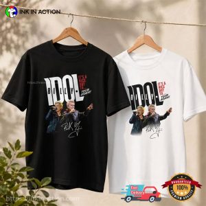 Billy Idol Tour Again, Billy Idol Tour 2026 Shirt