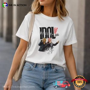 Billy Idol Tour Again, Billy Idol Tour 2026 Shirt 3 InkInAction.com