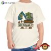 Birthday Boy Dinosaur Custom Construction Shirts