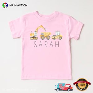 Construction Equipment Truck, custom construction shirts 2 InkInAction.com