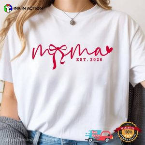 Coquette Mama, Personalized Mama Gift Comfort Colors Shirt