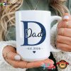 Custom D Dad Gift Cup, Baby Coming Announcement Present