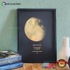 Custom Moon Surface To The Moon And Back Poster