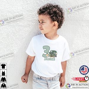 Custom Trash Truck Birthday Shirt 2 InkInAction.com