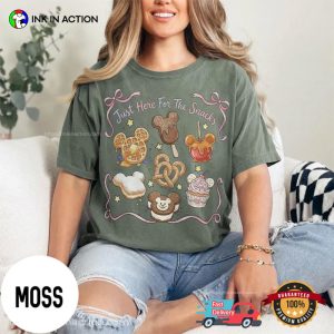 Cute Disney Mickey Mouse Snack Comfort Colors Shirt