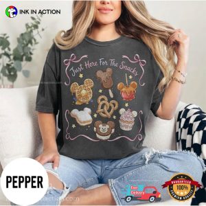 Cute Disney Mickey Mouse Snack Comfort Colors Shirt