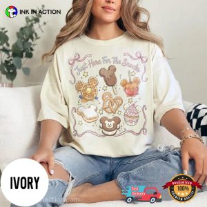 Cute Disney Mickey Mouse Snack Comfort Colors Shirt 3 InkInAction.com