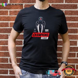 D'Europe PSG Champions 2026 Trophy Shirt 3 InkInAction.com