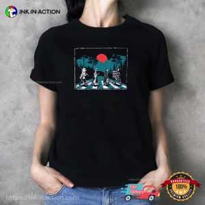 Demon Slayer Abbey Road Anime Parody Shirt 3 InkInAction.com