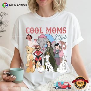 Disney Cool Mom Club Retro Disney Mom Gift Comfort Colors Shirt