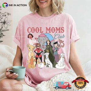 Disney Cool Mom Club Retro Disney Mom Gift Comfort Colors Shirt 3 InkInAction.com