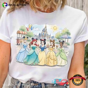 Disney Princess Disneyland Snack Trip Comfort Colors Shirt