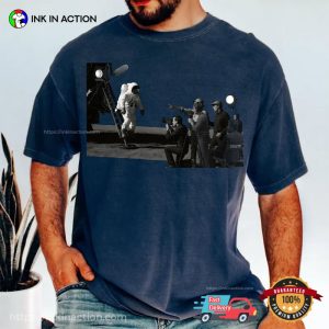First Step Moon Landing NASA Film Comfort Colors Shirt