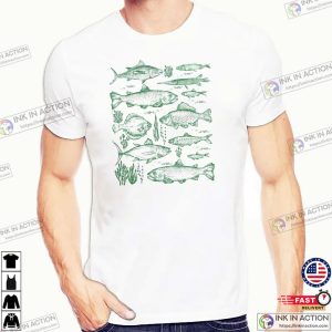 Fisherman Gifts Art Tee 3 InkInAction.com