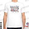 Fishing And Free, Patriotic 4th Of July Fishing Shirt