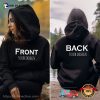 Front And Back Custom Your Stories Shirt