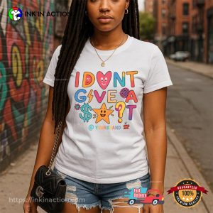 Funny I Don’t Give A Sht Emoji T-Shirt