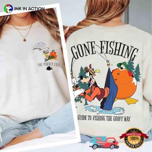 Gone Fishing The Goofy Way Disney Fishing Comfort Colors Shirt