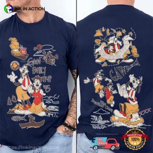 Goofy And Max Goof Family Trip 95 Fishing Shirt