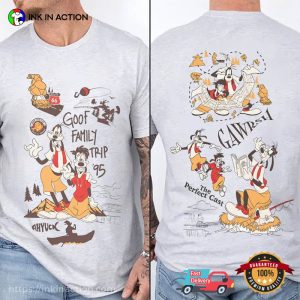 Goofy And Max Goof Family Trip 95 Fishing Shirt