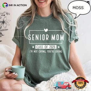 Graduation Senior Mom Class Of 2026 Comfort Colors Shirt