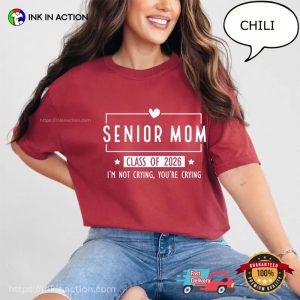 Graduation Senior Mom Class Of 2026 Comfort Colors Shirt 2 InkInAction.com