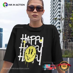 Happy Vibes Happy Emoji T-shirt
