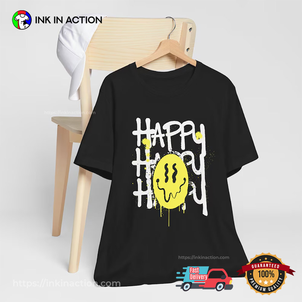 Happy Vibes Happy Emoji T-shirt Happy Vibes Happy Emoji T-shirt