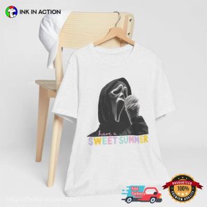 Have A Sweet Summer Ice Cream Parody Scream Horror Shirt