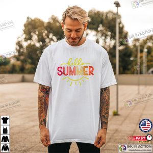Hello Summer Hello Sunshine Shirt 2 InkInAction.com