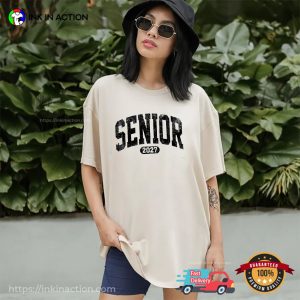High School Graduation Senior 2027 Comfort Colors Shirt 3 InkInAction.com