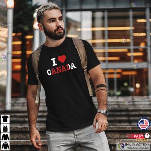 I Love Canada, Happy Canada Day Tee