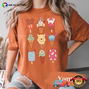 Ice Cream Disney Snack Comfort Colors Shirt