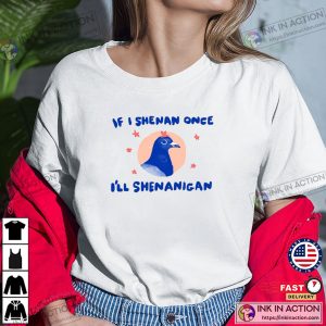 If I Shenan Once I’ll Shenanigan Funny Pigeon Meme Shirt