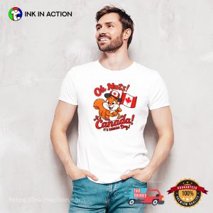 It’s Canaday It’s Canada Day Cartoon T-shirt