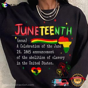 Juneteenth Definition Emancipation Day Unisex T-shirt