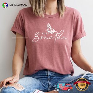 Just Breathe Meditation Relaxing Unisex T-shirt