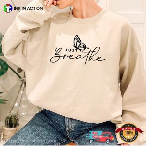 Just Breathe Meditation Relaxing Unisex T-shirt