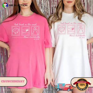 Last Toast On The Coast, Custom Beach Vacation Comfort Colors Shirt
