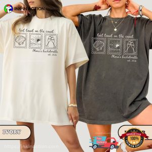 Last Toast on the Coast, Custom Beach Vacation Comfort Colors Shirt 3 InkInAction.com