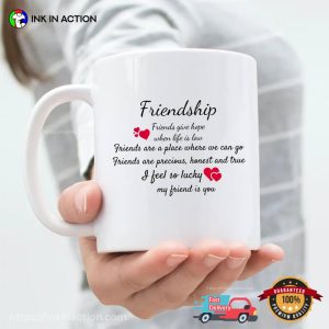 My Friend Is You Lovely Friendship Cup My Friend Is You Lovely Friendship Cup