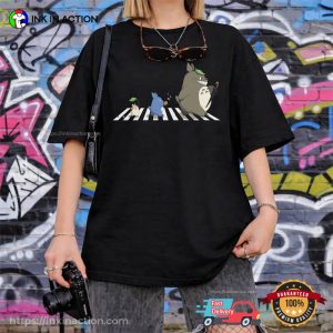 My Neighbor Totoro Abbey Road Ghibi Anime Comfort Colors Shirt 3 InkInAction.com