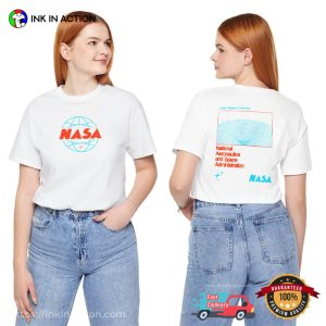 NASA Wormhole, NASA Space Exploration 2-sided Shirt