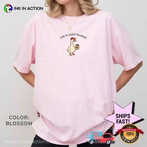 Off To Watch Baseball, Goose Dad Game Day Comfort Colors Shirt