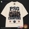 PSG Champions League Winners 2026 Trophy Celebration Comfort Colors Shirt