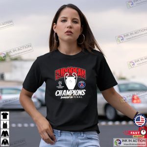 PSG European Champions 2026 Final Shirt 1 InkInAction.com