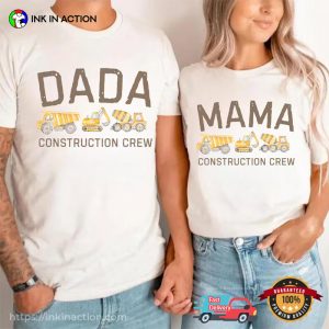 Personalized Family Construction Matching Custom Construction Shirts Personalized Family Construction Matching Custom Construction Shirts