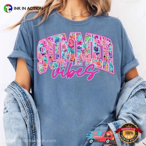 Preppy Summer Vibes Comfort Colors Tee